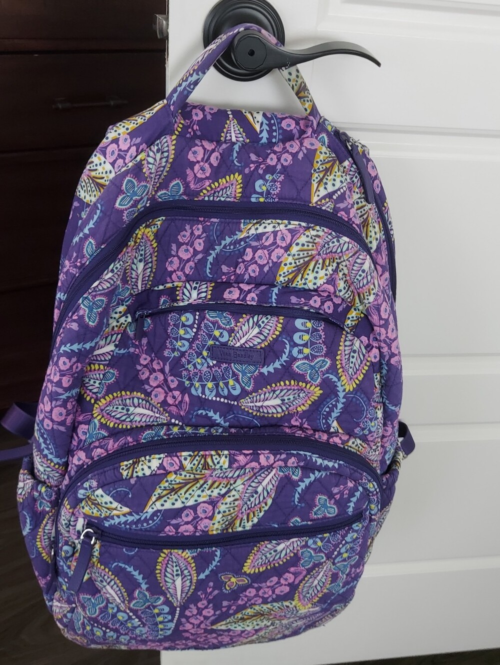 Vera Bradley Deep Purple Back Pack